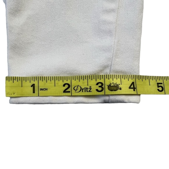 Free People High Rise Busted Skinny Jeans White Sz:25 - Picture 13 of 16